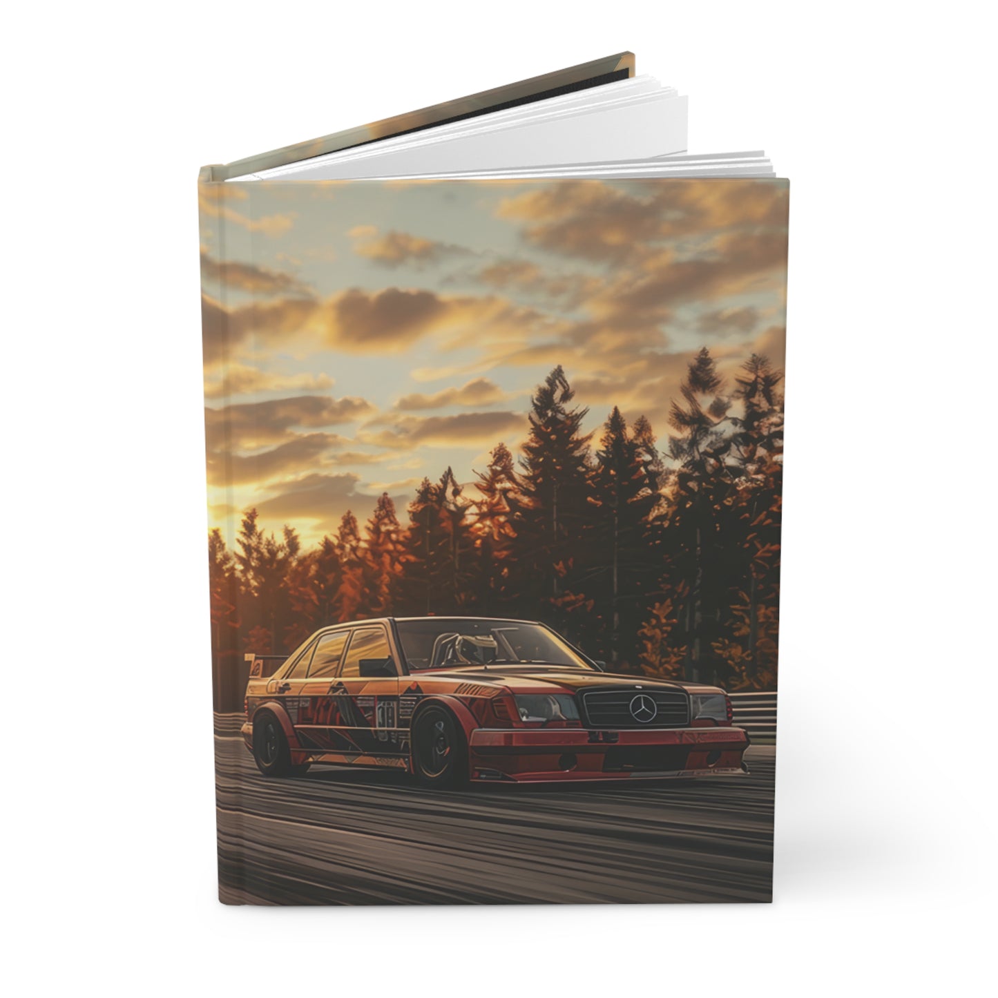 Mercedes Benz 190E Evo 2- Hardcover Notebook (Matte)