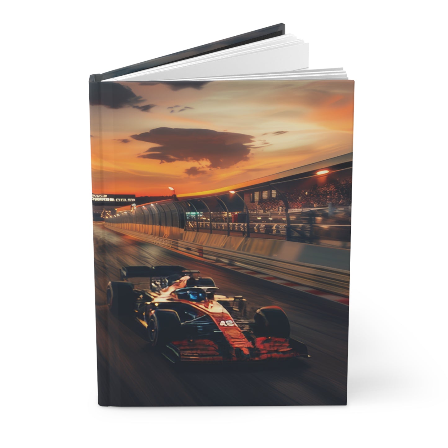 Formula 1- Hardcover Notebook (Matte)