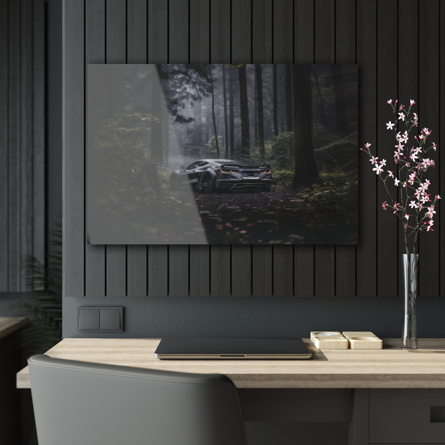 C8 Corvette Z06- Mounted Acrylic Wall Art