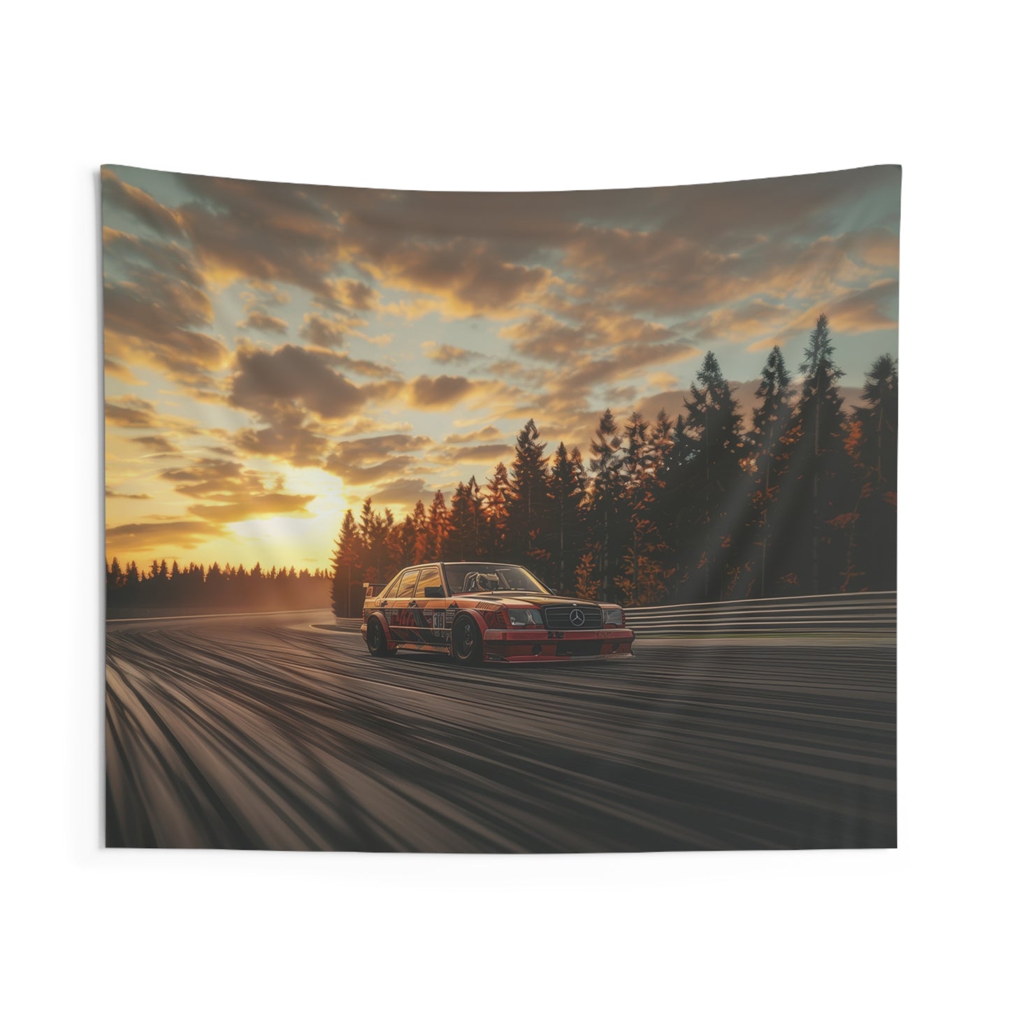 Mercedes Benz 190E Evo 2- Wall Art Tapestry