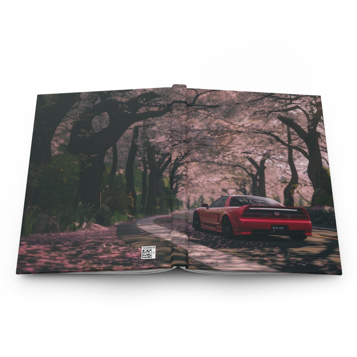 Honda NSX- Hardcover Notebook (Matte)
