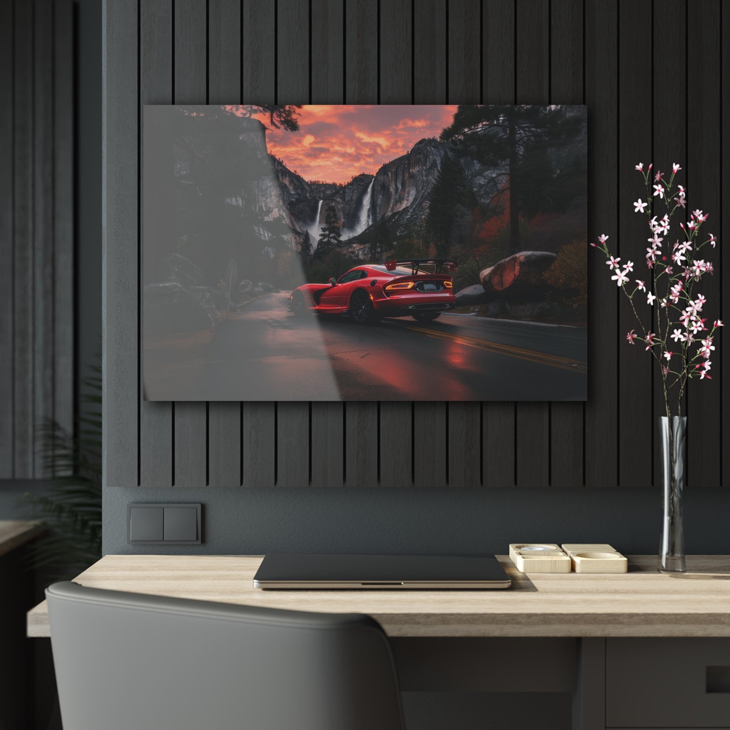 Dodge Viper ACR- Mounted Acrylic Wall Art