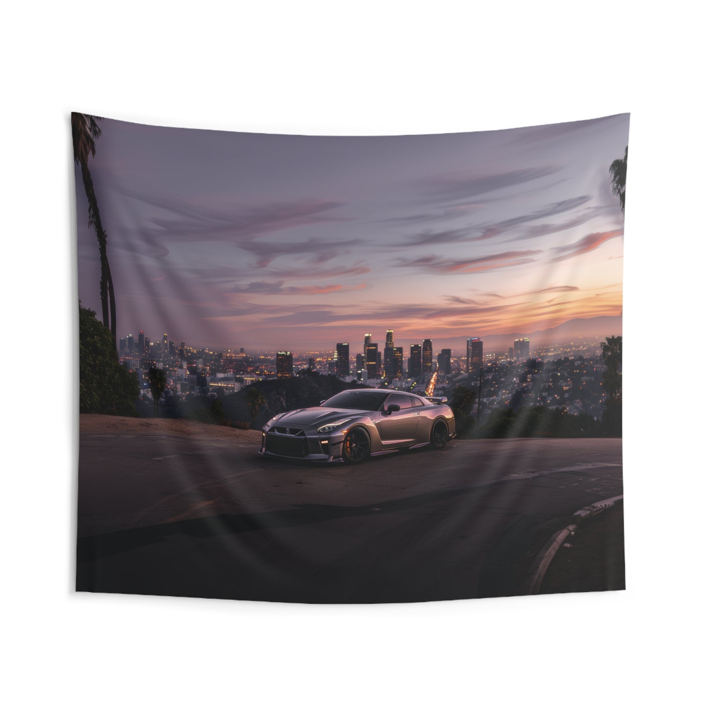 Nissan GTR R35- Wall Art Tapestry