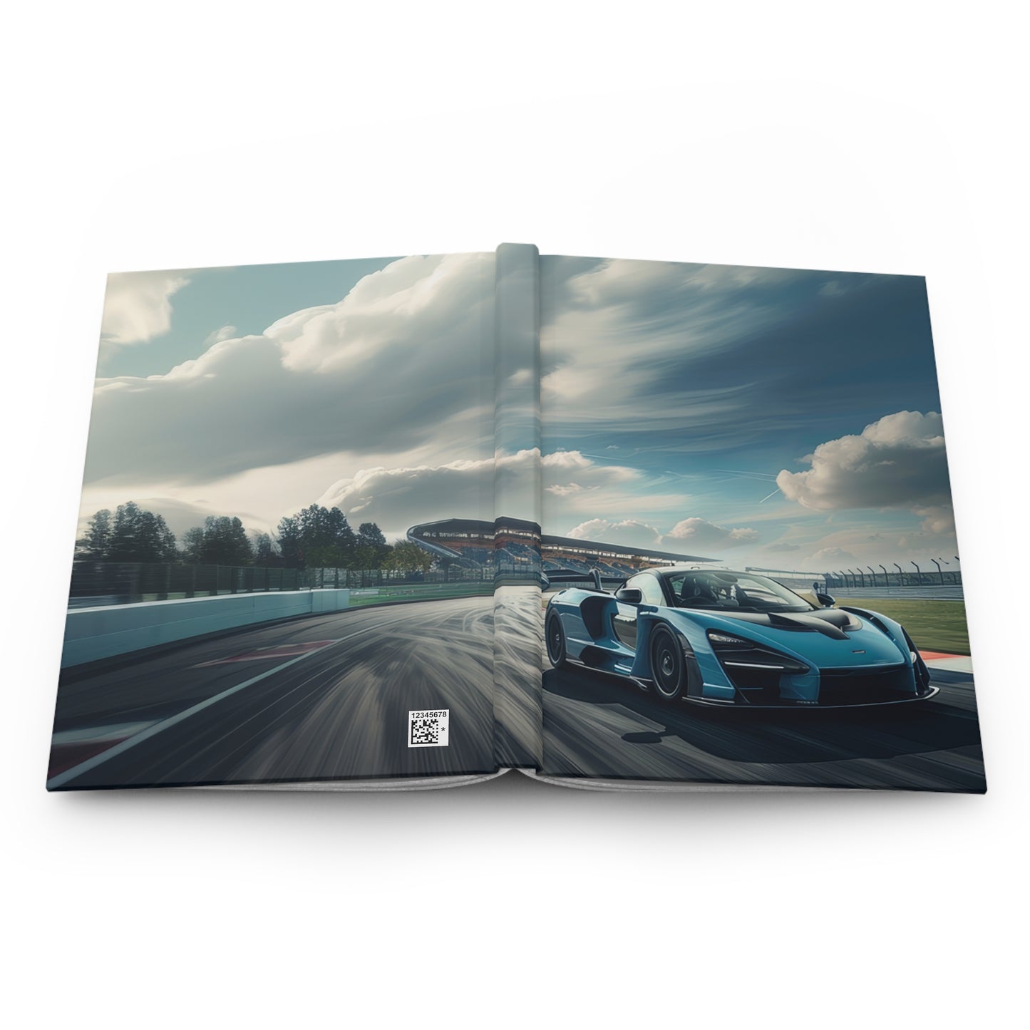 McLaren Senna- Hardcover Notebook (Matte)