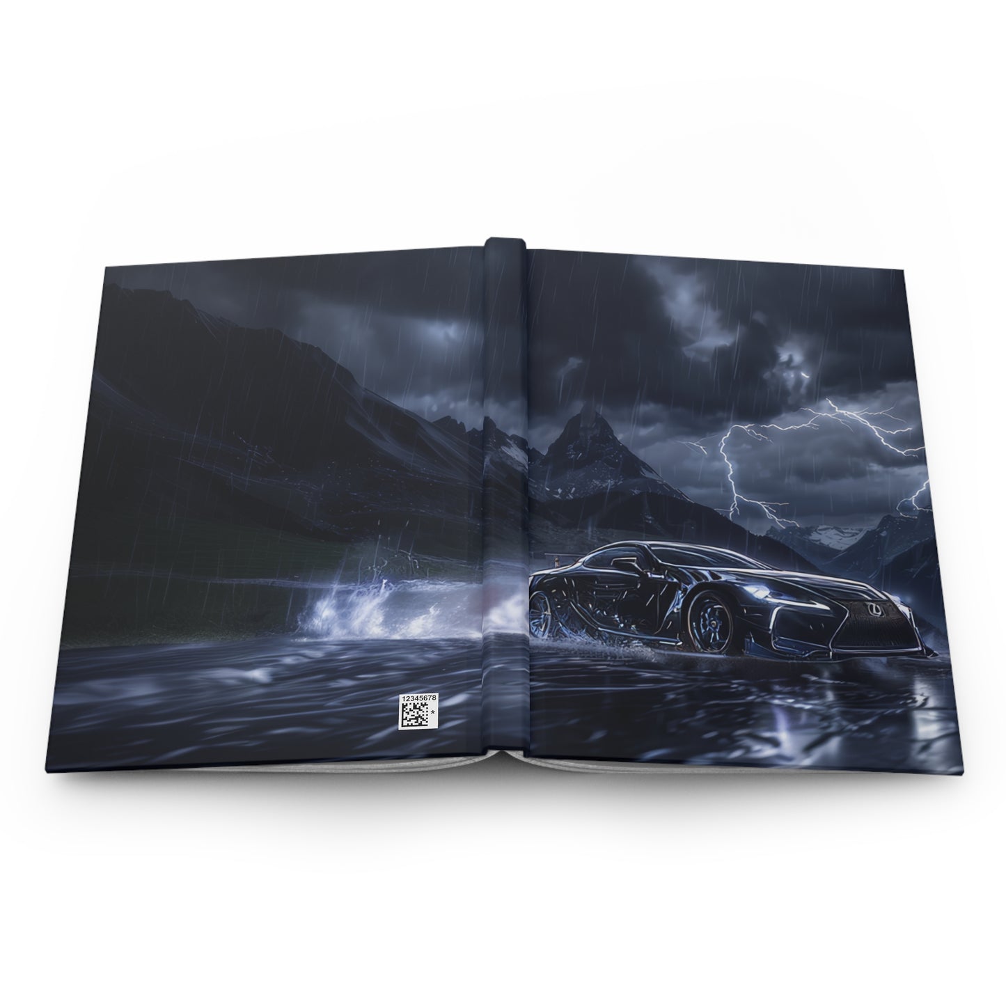 Lexus RC500- Hardcover Notebook (Matte)