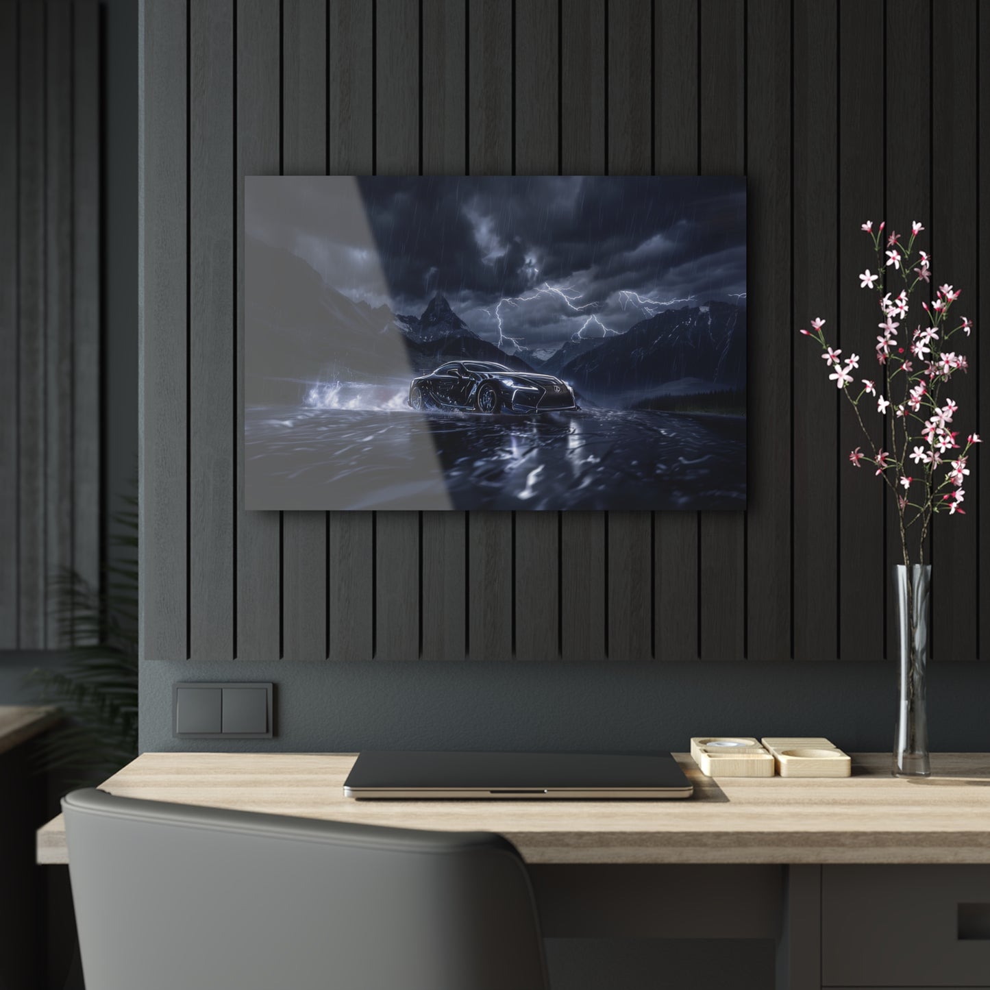 Lexus RC500- Mounted Acrylic Wall Art