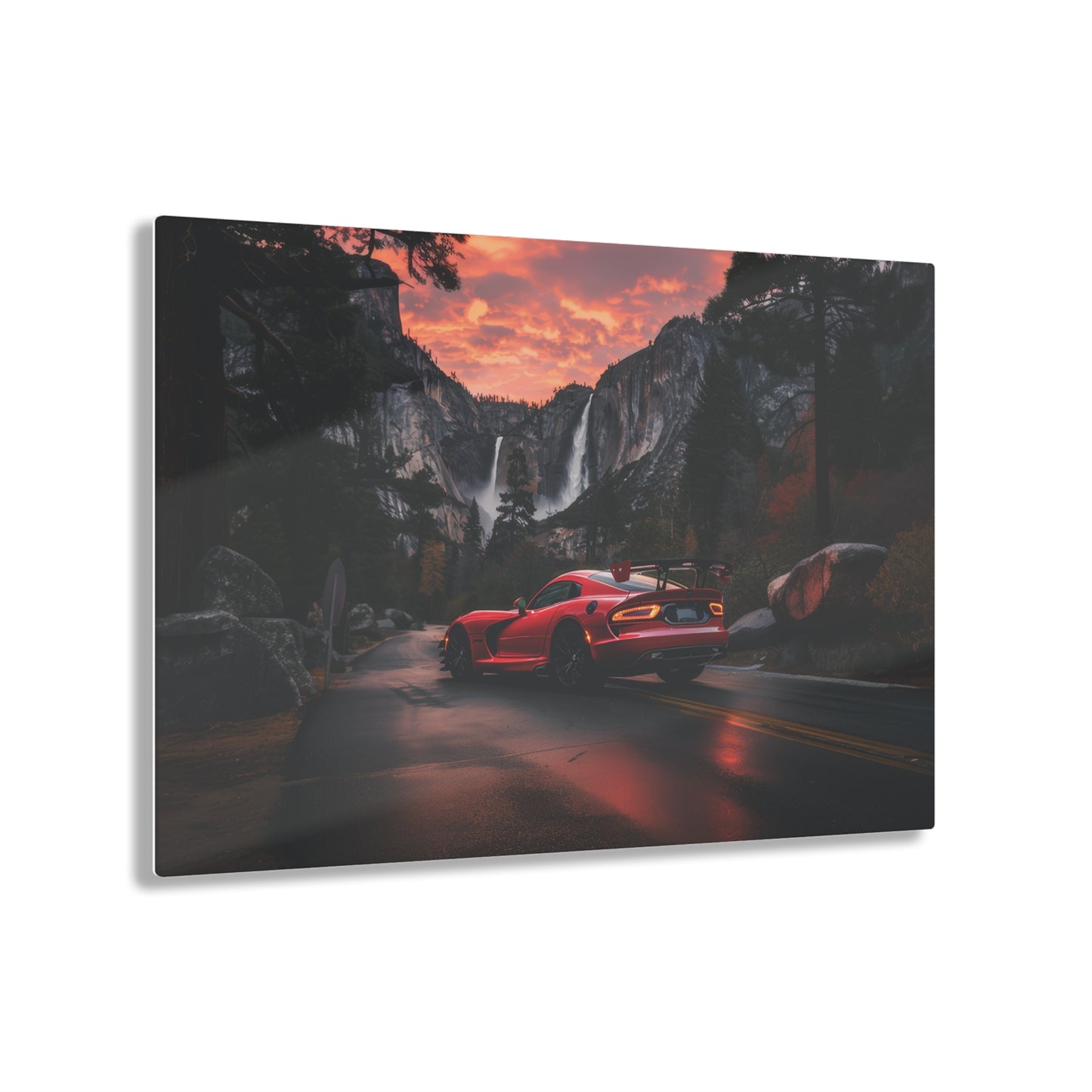 Dodge Viper ACR- Mounted Acrylic Wall Art