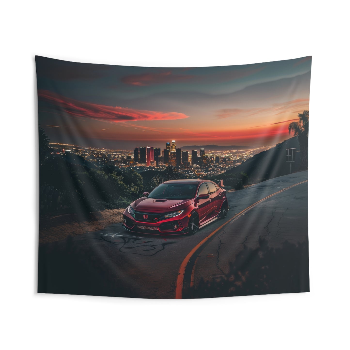 Honda Civic Type-R- Wall Art Tapestry