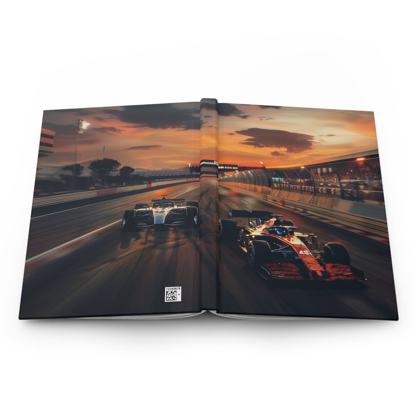 Formula 1- Hardcover Notebook (Matte)
