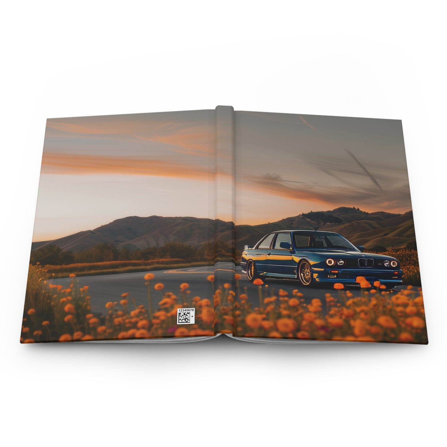 BMW E30- Hardcover Notebook (Matte)