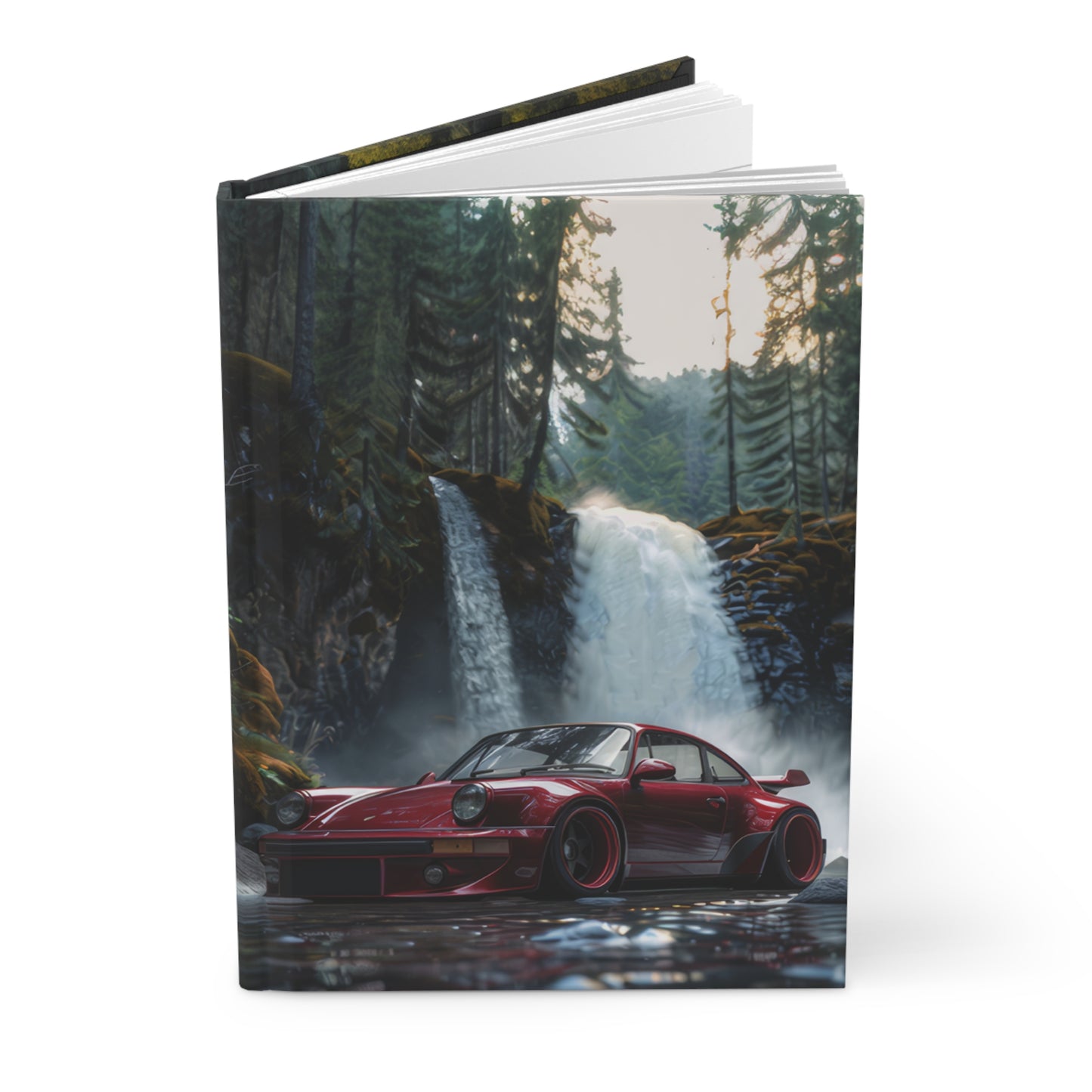 Porsche Carrera RWB- Hardcover Notebook (Matte)