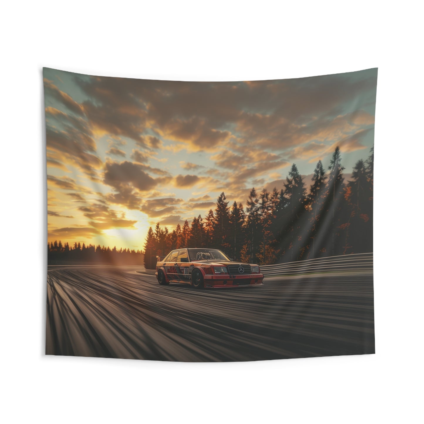 Mercedes Benz 190E Evo 2- Wall Art Tapestry