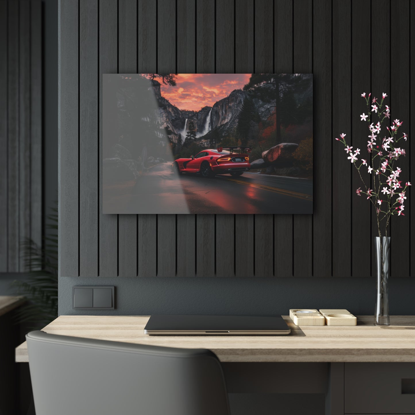 Dodge Viper ACR- Mounted Acrylic Wall Art