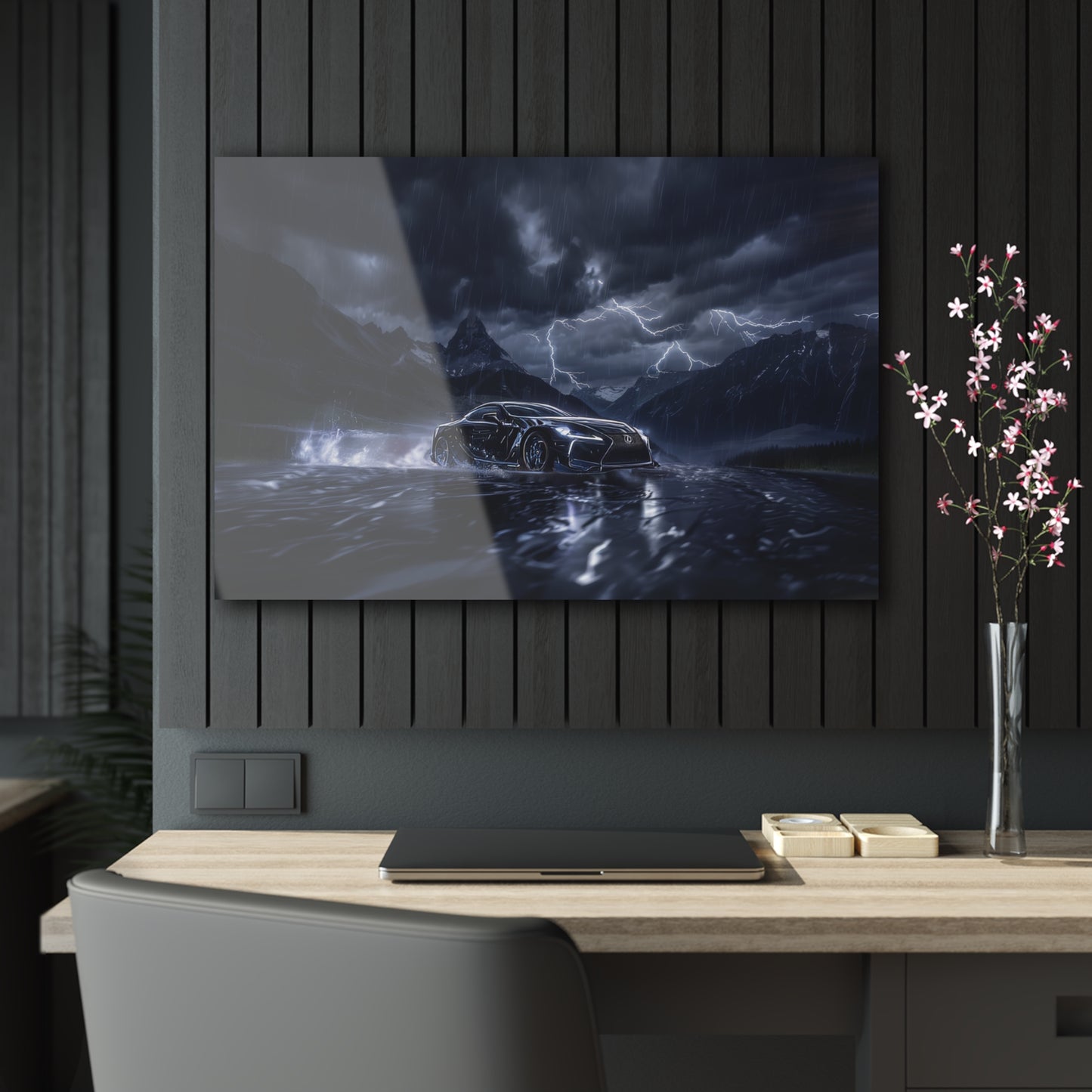 Lexus RC500- Mounted Acrylic Wall Art