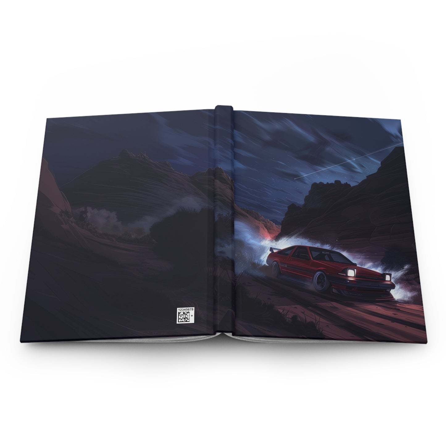 Toyota AE86- Hardcover Notebook (Matte)