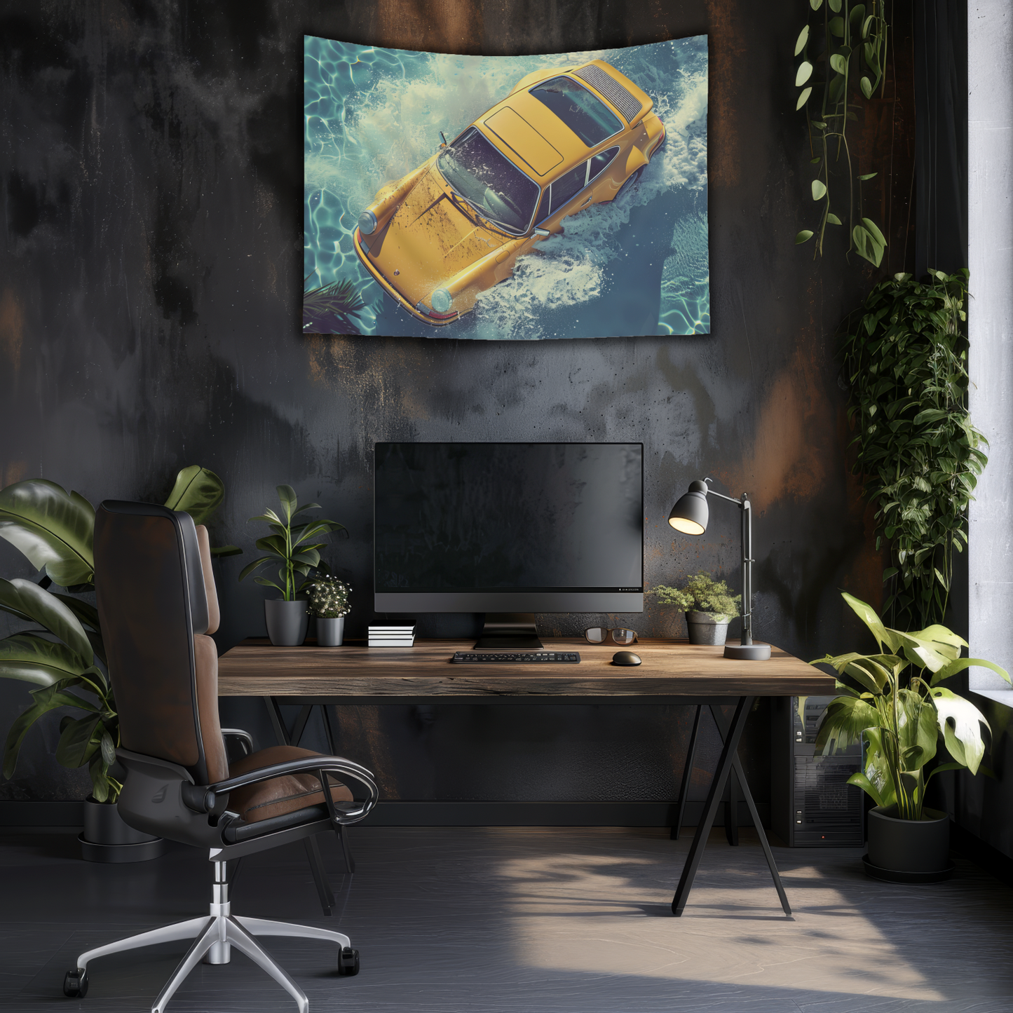 Porsche 911 Carrera RS- Wall Art Tapestry