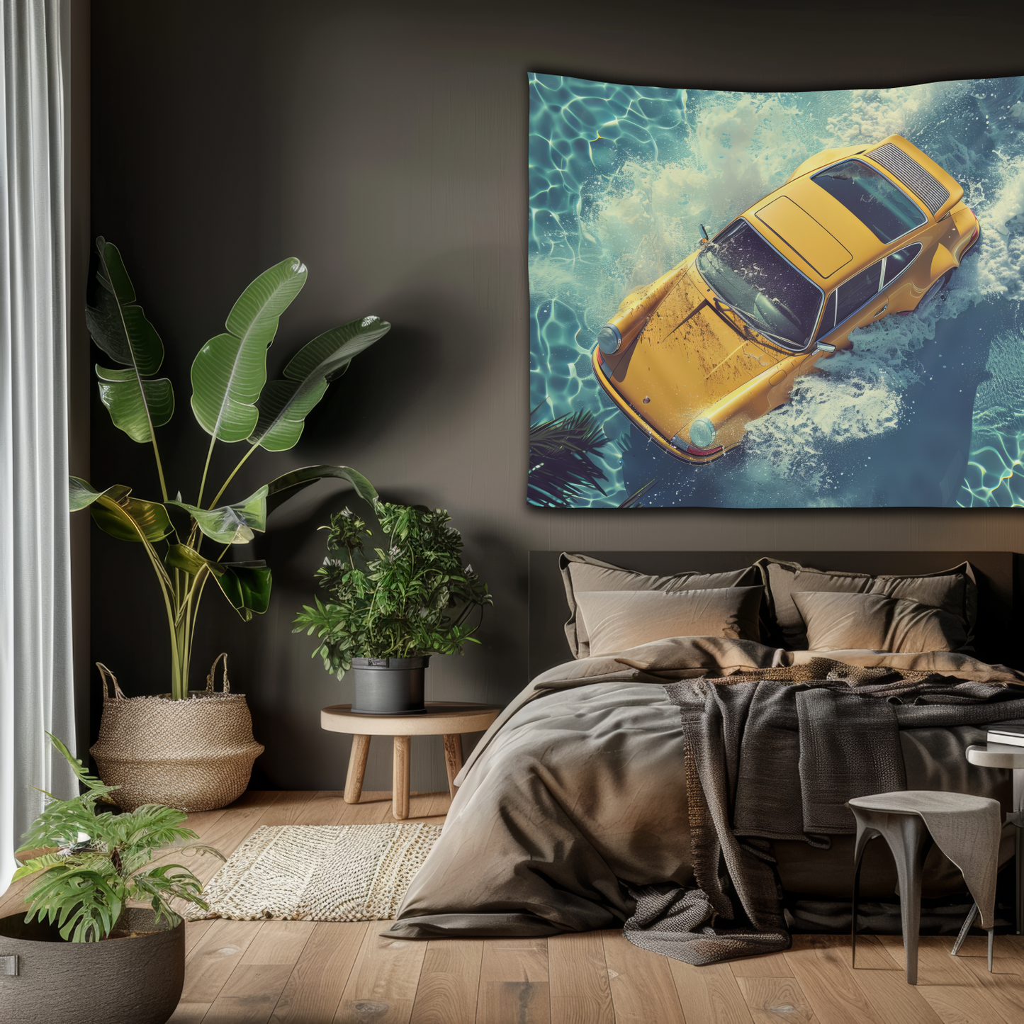 Porsche 911 Carrera RS- Wall Art Tapestry