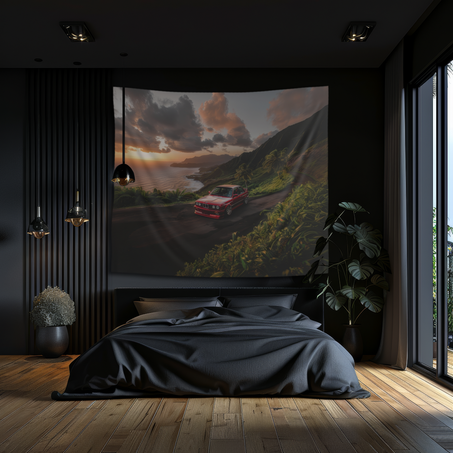 BMW E30- Wall Art Tapestry