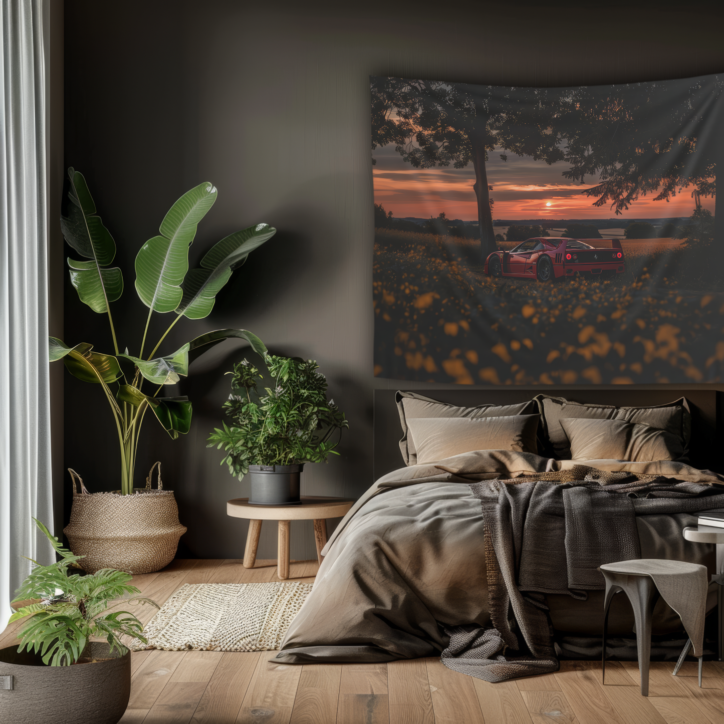 Ferrari Enzo F40- Wall Art Tapestry