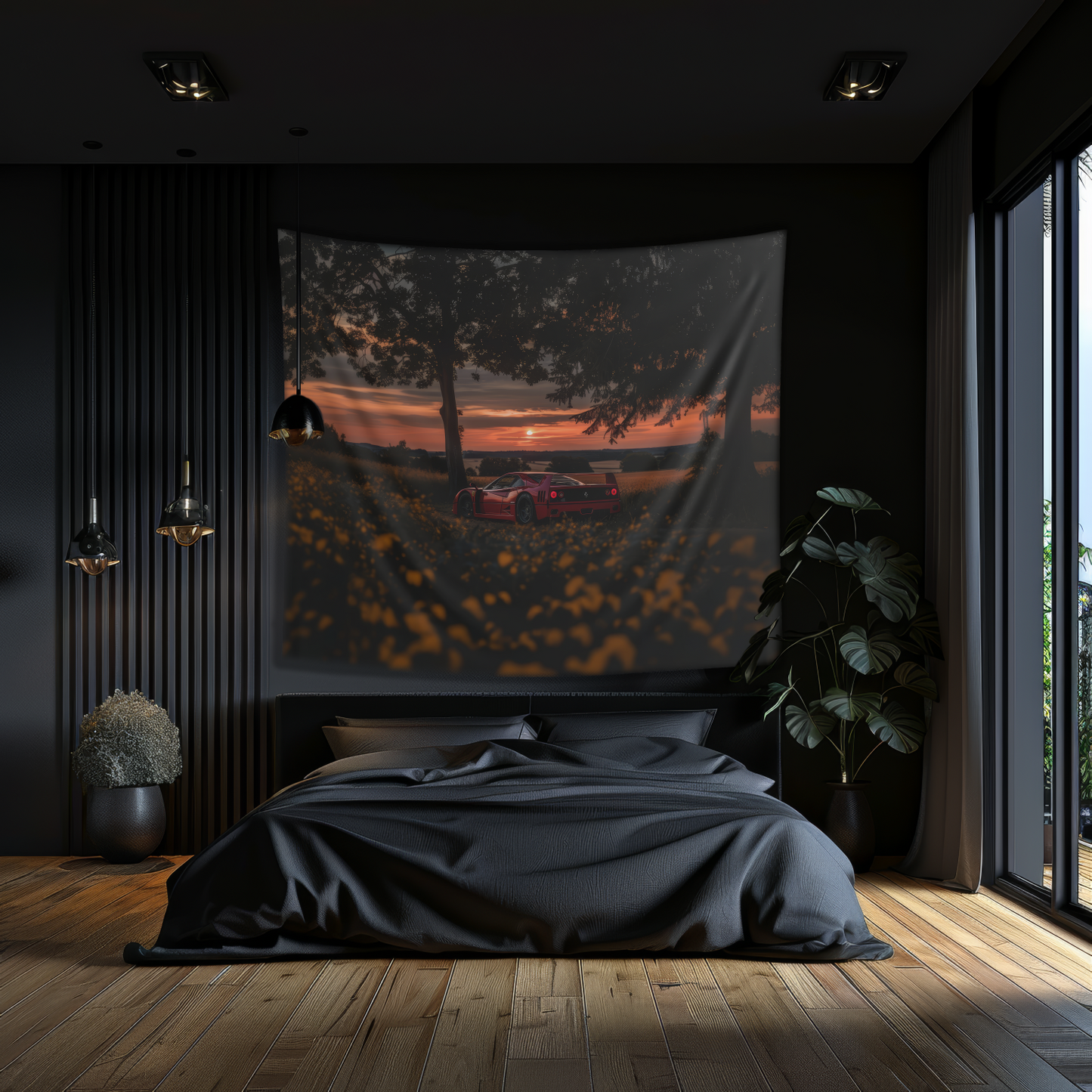 Ferrari Enzo F40- Wall Art Tapestry