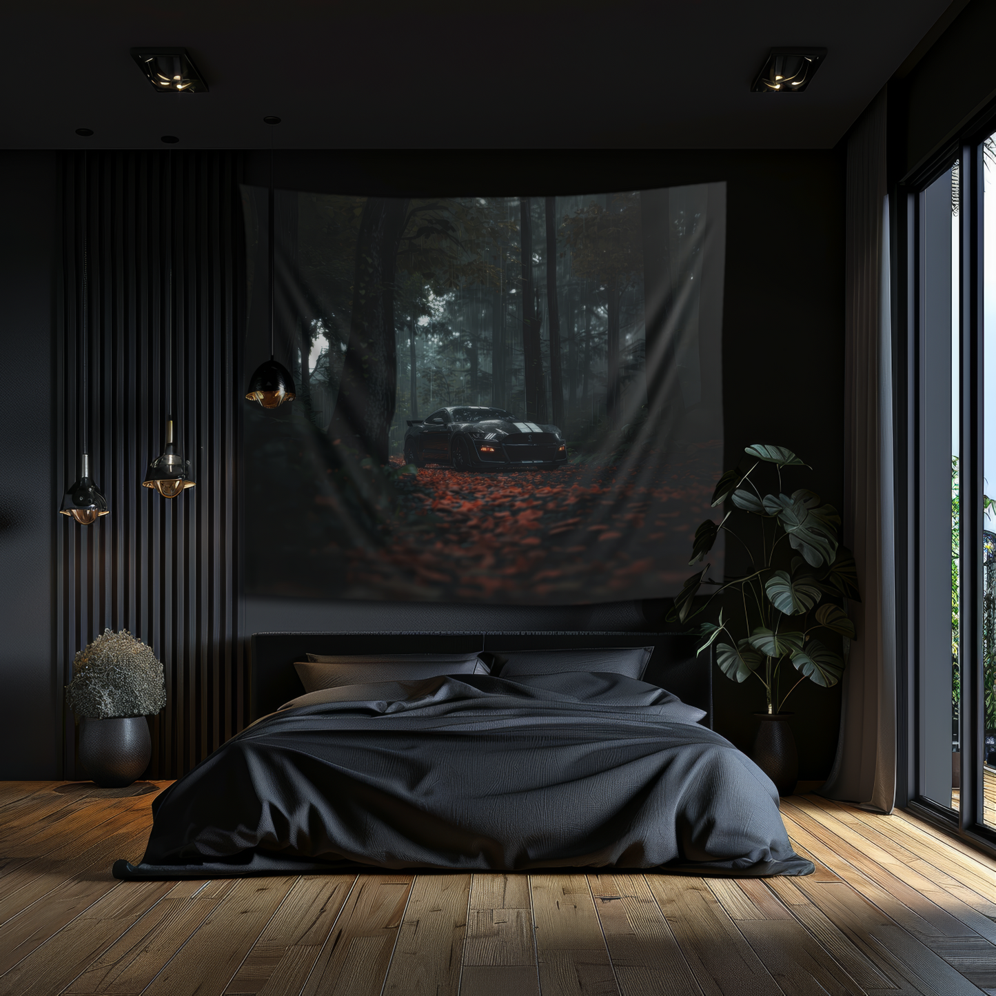 Mustang GT500 Shelby- Wall Art Tapestry