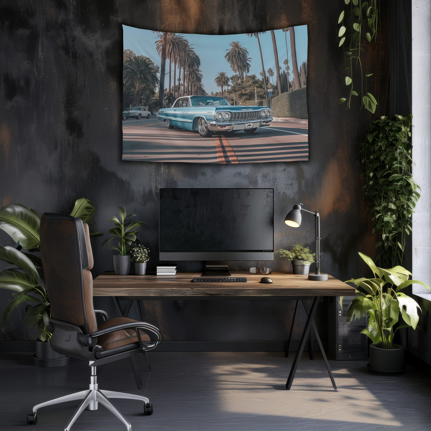 Chevrolet Impala Low Rider- Wall Art Tapestry