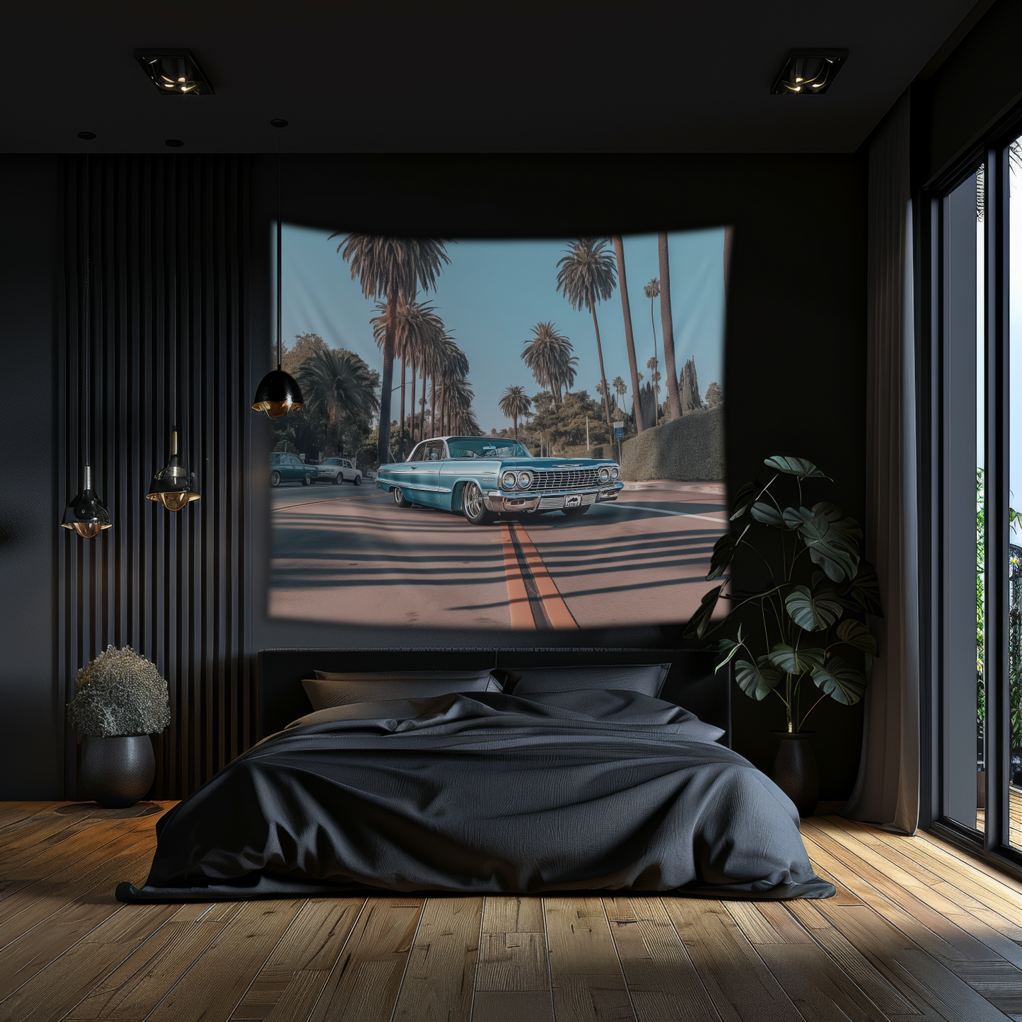 Chevrolet Impala Low Rider- Wall Art Tapestry