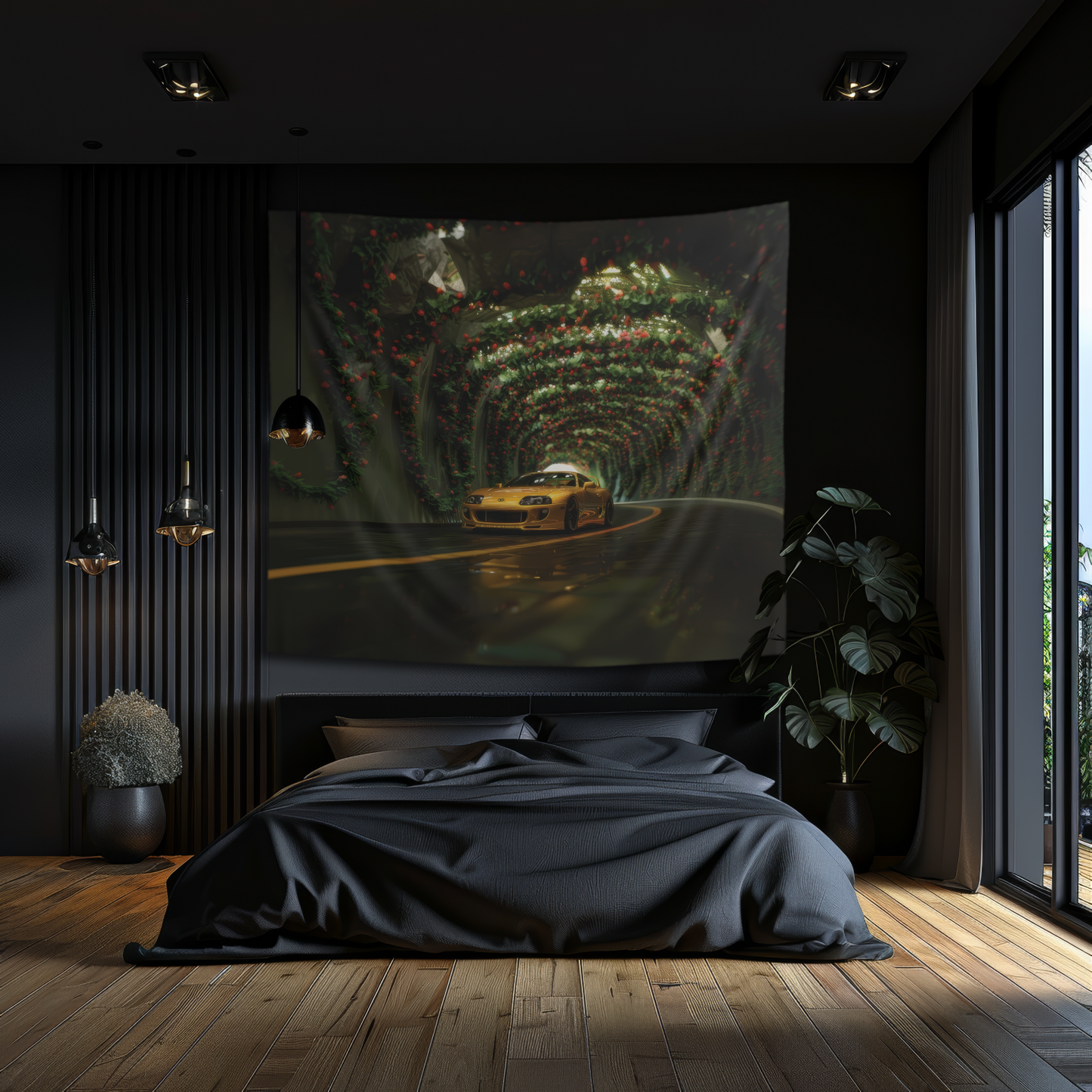 Toyota Supra MK4- Wall Art Tapestry