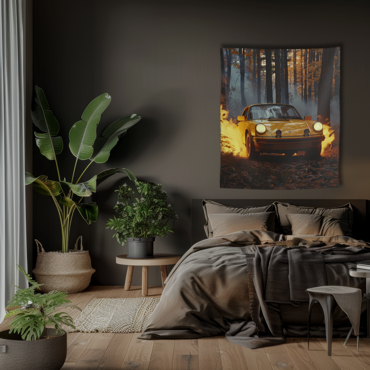 Porsche 911 Carrera RS- Wall Art Tapestry