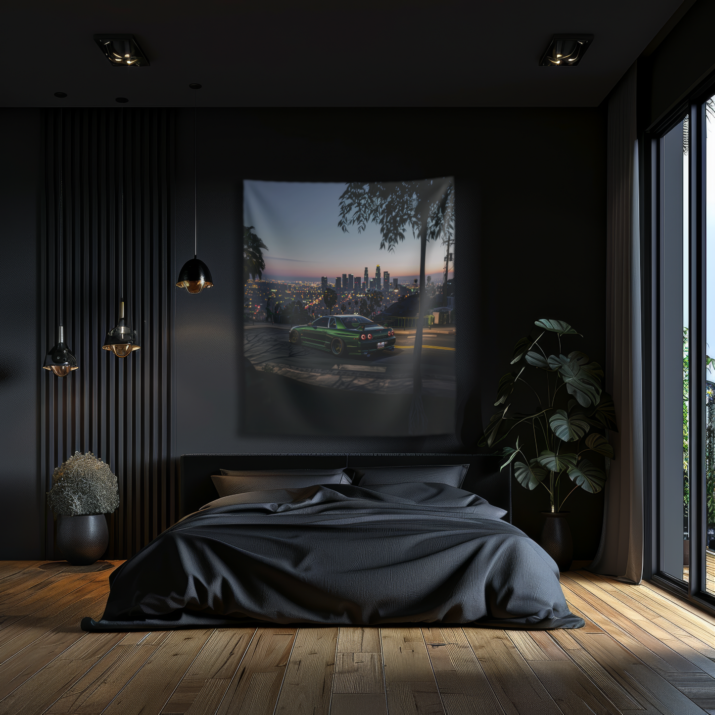 Nissan GTR R32 Skyline- Wall Art Tapestry