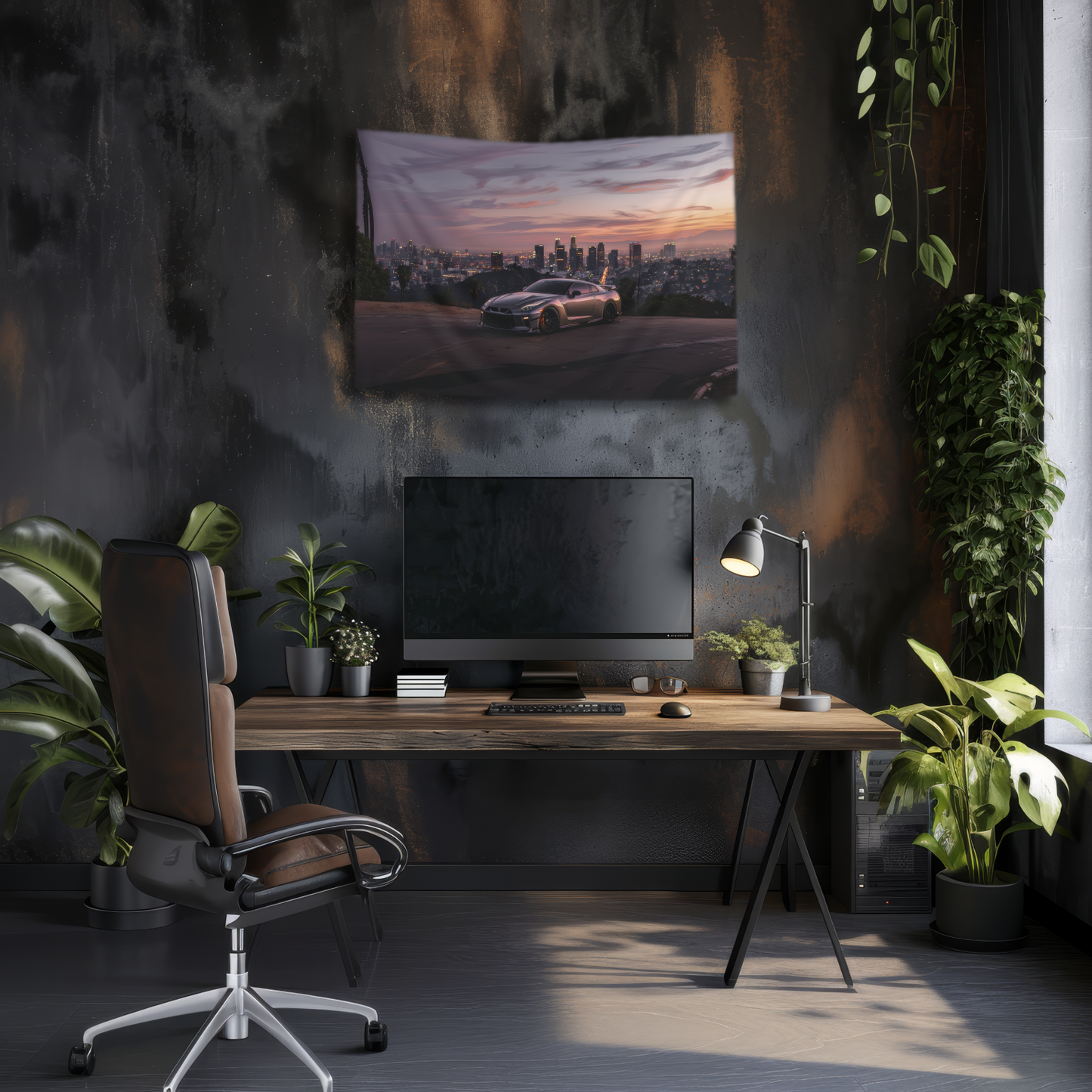 Nissan GTR R35- Wall Art Tapestry