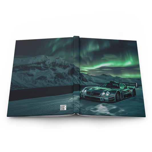 Mercedes Benz CLK GTR- Hardcover Notebook (Matte)