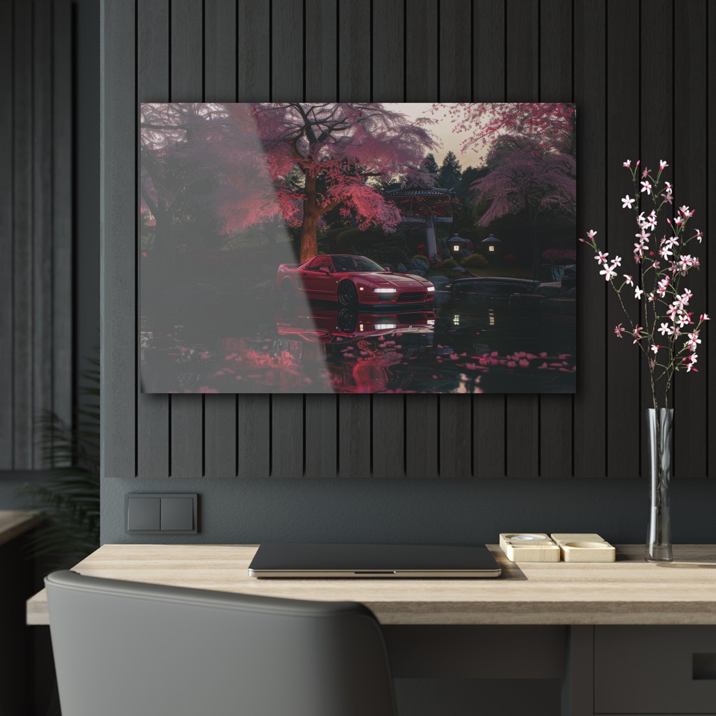 Honda NSX Mounted Acrylic Wall Art
