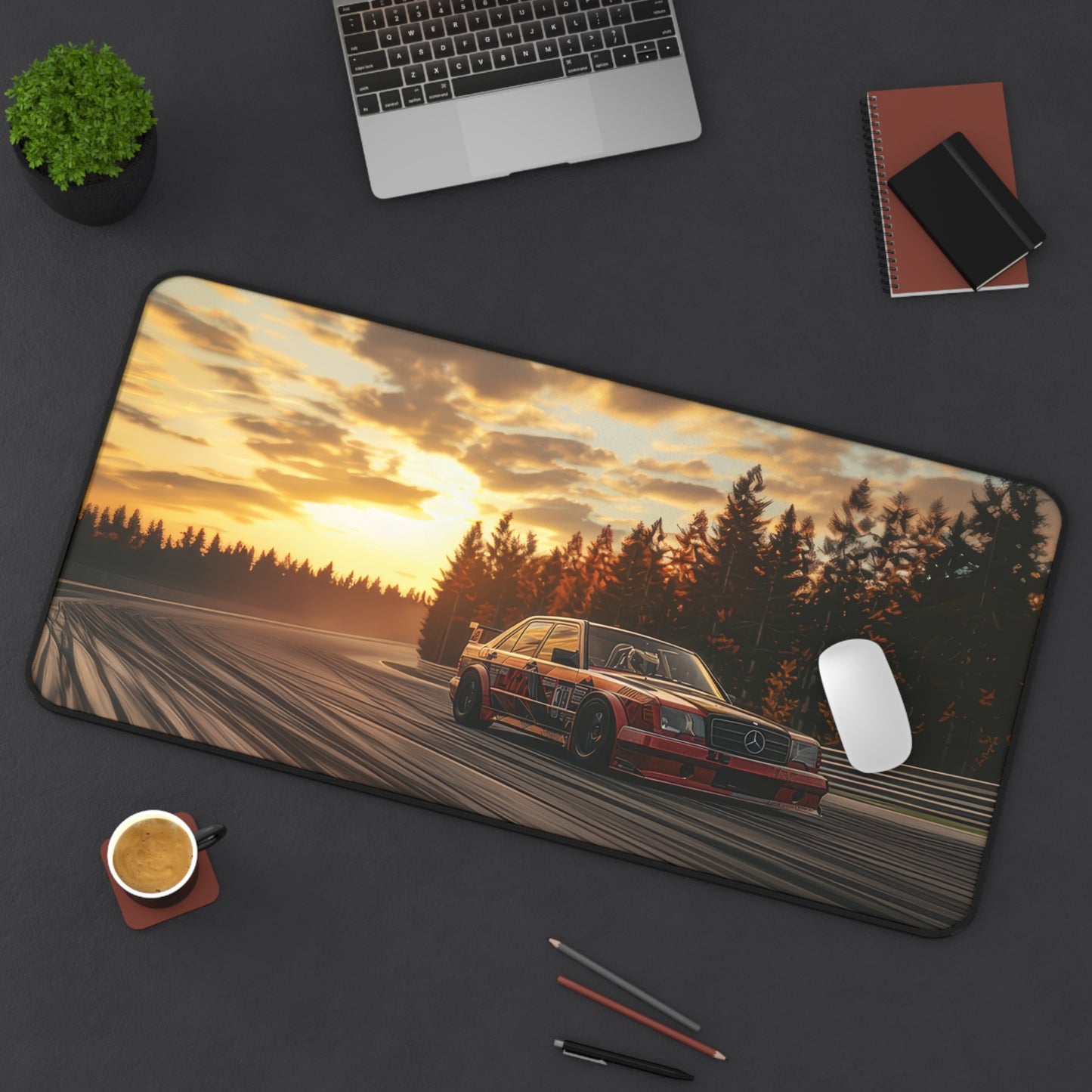 Mercedes Benz 190E Evo 2- Car Mousepad