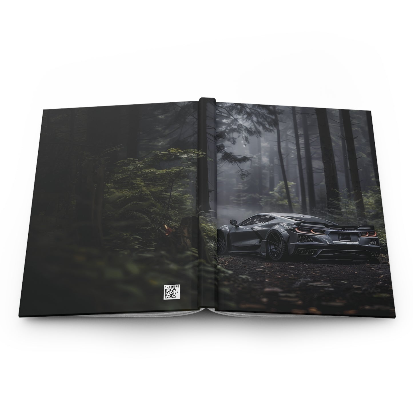 C8 Corvette Z06- Hardcover Notebook (Matte)