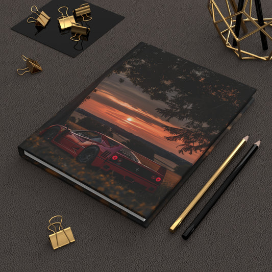 Ferrari Enzo F40- Hardcover Notebook (Matte)