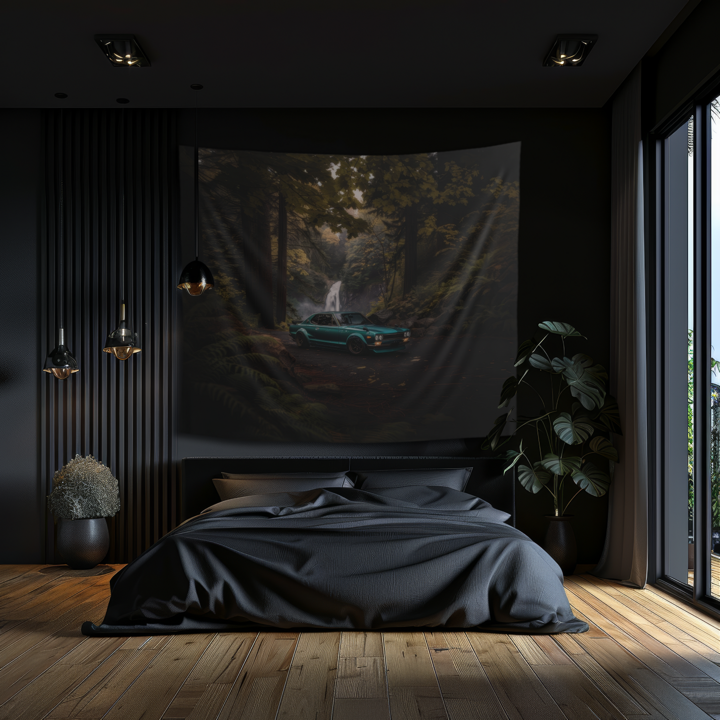 Nissan 2000 GTR Skyline- Wall Art Tapestry